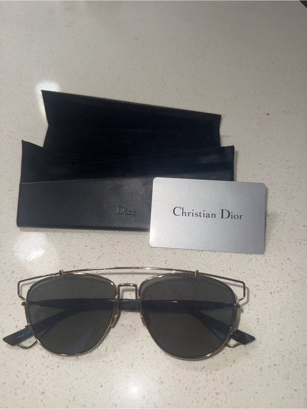 Dior Aviator Sunglasses with Case